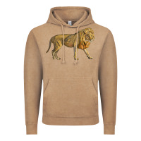 Vintage Coffee lion Vintage Hoodie - LillyAllenDesigns