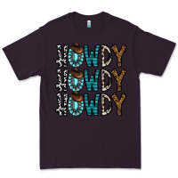Plum howdy howdy howdy Premium Tee - CowhideDigitalArt