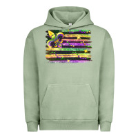 Mardi Gras Flag Urban Hoodie | Teevron