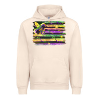 Sandshell mardi gras flag Urban Hoodie - FaDigitalArtStudio
