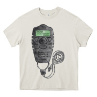 Cream baseball counter and stopwatch fa element Heavy Core Tee - FaDigitalArtStudio