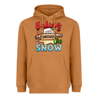 Meerkat Baking through the snow Heavyweight Hoodie - NancyCooperArtShop
