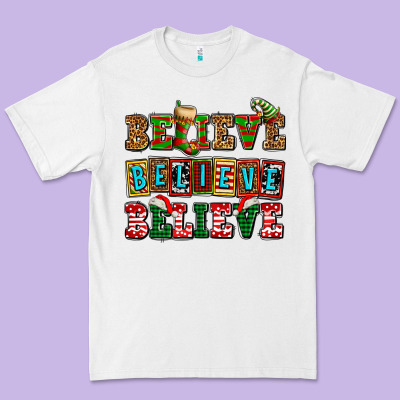 Believe Believe Believe Premium Tee Designed By Adodesignshop