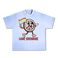 Grape Ice love everyone Urban Heavy Tee - MaliasSmallBusiness