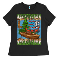Black lake squad air freshener Ladies Tee - HRA Design Shop