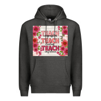 Charcoal Heather teacher life Premium Hoodie - TumblerDesignByShophia