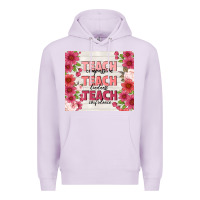 Lilac teacher life Premium Hoodie - TumblerDesignByShophia