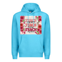 Ocean Blue teacher life Premium Hoodie - TumblerDesignByShophia
