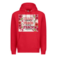 Red teacher life Premium Hoodie - TumblerDesignByShophia