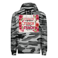 Slate Camo teacher life Premium Hoodie - TumblerDesignByShophia