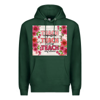 Sports Green teacher life Premium Hoodie - TumblerDesignByShophia