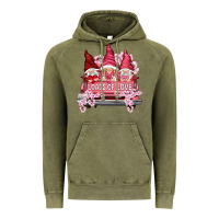 Vintage Olive loads of love with flowers Vintage Hoodie - NancyCooperArtShop