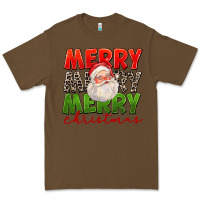 Cacao Merry Christmas Santa Premium Tee - FaDigitalArtStudio