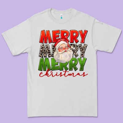 Merry Christmas Santa Premium Tee Designed By Fadigitalartstudio