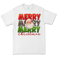 White Merry Christmas Santa Premium Tee - FaDigitalArtStudio