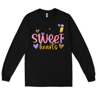 Black my bus full of sweet hearts Long Sleeve Tee - MaliasSmallBusiness