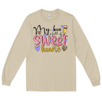 Mushroom my bus full of sweet hearts Long Sleeve Tee - MaliasSmallBusiness