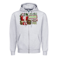 Heather Grey It's The Present For Me Zipper Hoodie - SublimationCraftShop