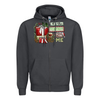 Smoke It's The Present For Me Zipper Hoodie - SublimationCraftShop
