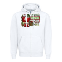 White It's The Present For Me Zipper Hoodie - SublimationCraftShop
