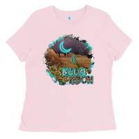 Bubblegum Pink neon moon Ladies Tee - SublimationCraftShop