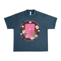 Midnight Navy i don't watch prn i read it like a fucking lady Urban Heavy Tee - MaliasSmallBusiness