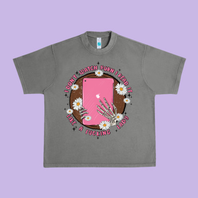 I Don't Watch Prn I Read It Like A Fucking Lady Urban Heavy Tee Designed By Maliassmallbusiness