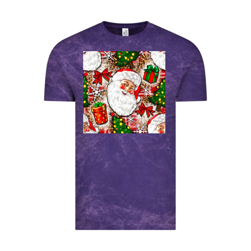 Christmas Santa Claus And Gift Box Vintage Tee by NancyCooperArtShop | Teevron