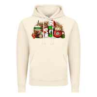 Vintage Artic Christmas snow coffee cups Vintage Hoodie - Jasminsmagicworld