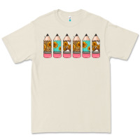 Bone western teacher pencils 16oz libbey glass Premium Tee - HRA Design Shop