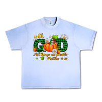 Grape Ice with god all things are possible Urban Heavy Tee - AdoDesignShop