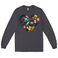 Vanilla Eggs Sugar Cocoa And Kitchen Heart Long Sleeve Tee | Teevron