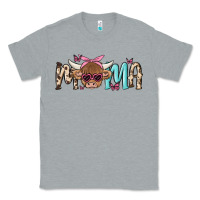 Heather Grey mama cow Classic Tee - MaliasSmallBusiness