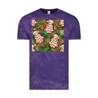 Cloud Purple Christmas tree cakes Vintage Tee - NancyCooperArtShop