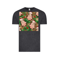 Vintage Black Christmas tree cakes Vintage Tee - NancyCooperArtShop