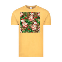 Vintage Mustard Christmas tree cakes Vintage Tee - NancyCooperArtShop