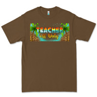 Cacao western teacher off duty 16oz libbey glass Premium Tee - HRA Design Shop