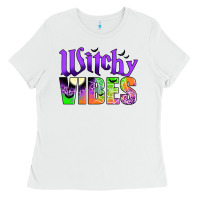 White witchy vibes Ladies Tee - JahusDesignShop