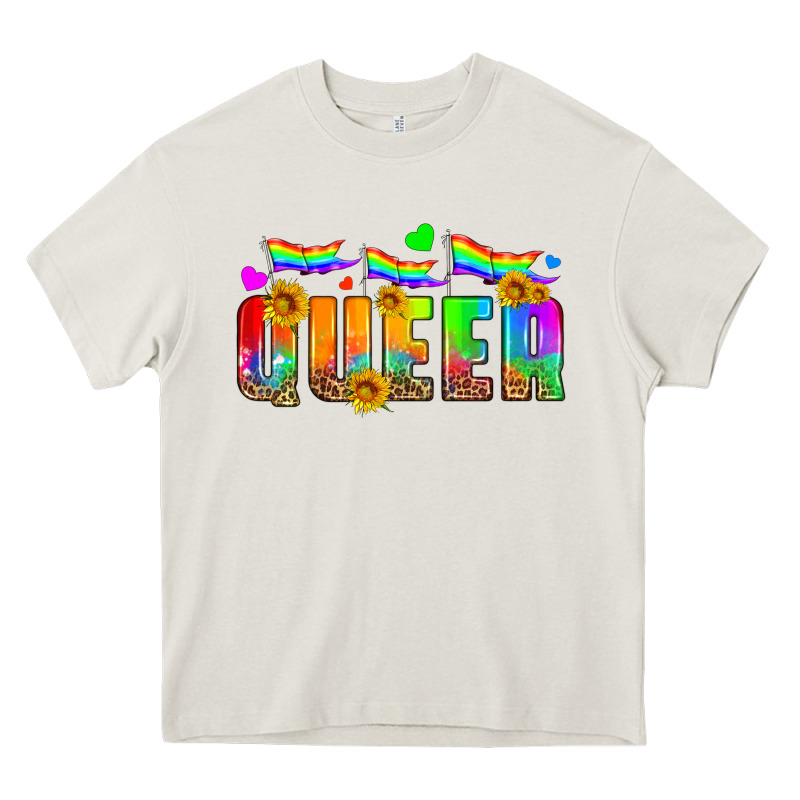Queer Heavy Core Tee by HRA Design Shop | Teevron