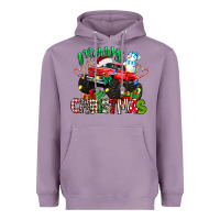 Merry Christmas Monster Truck Heavyweight Hoodie | Teevron