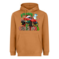 Meerkat merry christmas monster truck Heavyweight Hoodie - texasbilliewilder