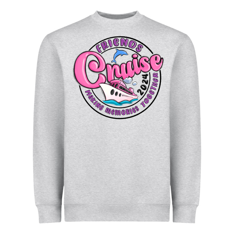 Friends 2024 Cruise Heavyweight Sweatshirt by MaliasSmallBusiness | Teevron
