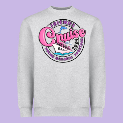 Friends 2024 Cruise Heavyweight Sweatshirt Designed By Maliassmallbusiness
