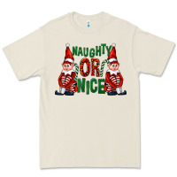 Bone Naughty or nice christmas elfs Premium Tee - FaDigitalArtStudio