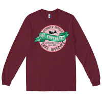 Burgundy reindeer brewed santa approved pink Long Sleeve Tee - MaliasSmallBusiness