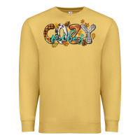 Antique Gold Cozy vibes Premium Sweatshirt - NancyCooperArtShop