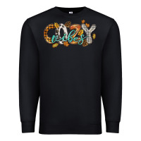 Black Cozy vibes Premium Sweatshirt - NancyCooperArtShop