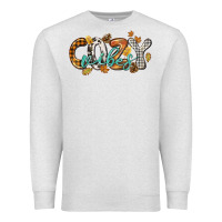 Oatmeal Heather Cozy vibes Premium Sweatshirt - NancyCooperArtShop
