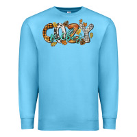 Ocean Blue Cozy vibes Premium Sweatshirt - NancyCooperArtShop