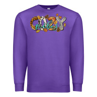 Purple Cozy vibes Premium Sweatshirt - NancyCooperArtShop